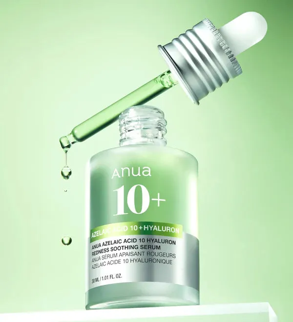 Anua Azelaic Acid 10  Hyaluron Redness Soothing Face Serum 30ml