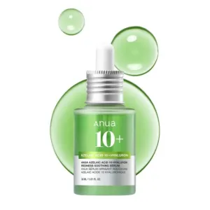 Anua Azelaic Acid 10  Hyaluron Redness Soothing Face Serum 30ml