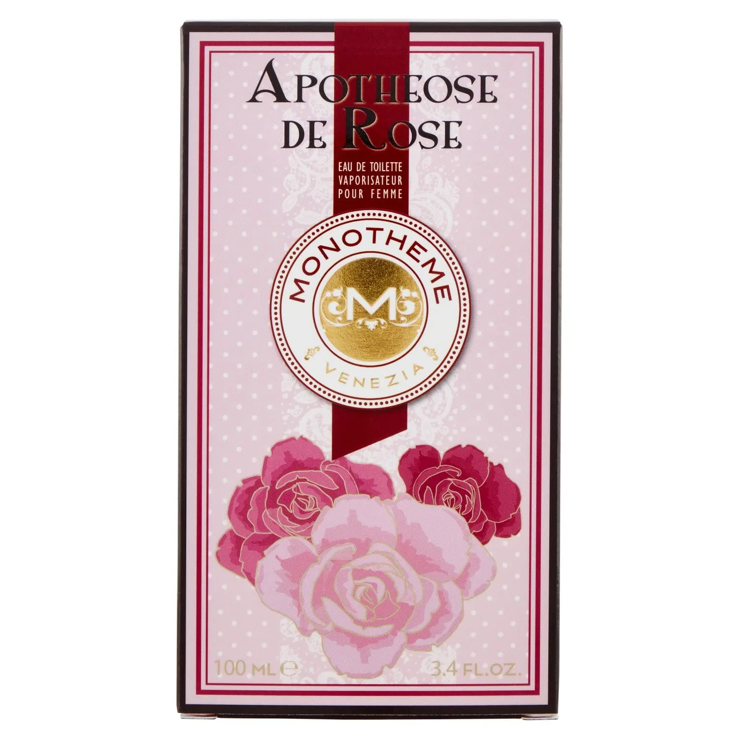 Apothéose De Rose by Monotheme Eau De Toilette Spray