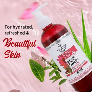 Aquatic Lotus Body Wash  With Super Hydrating & Refreshing Formula -(Net Qty-300ml)