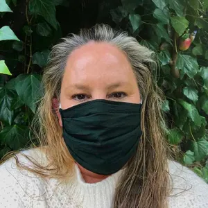 Army Cotton Face Mask - Small Adult/Teen