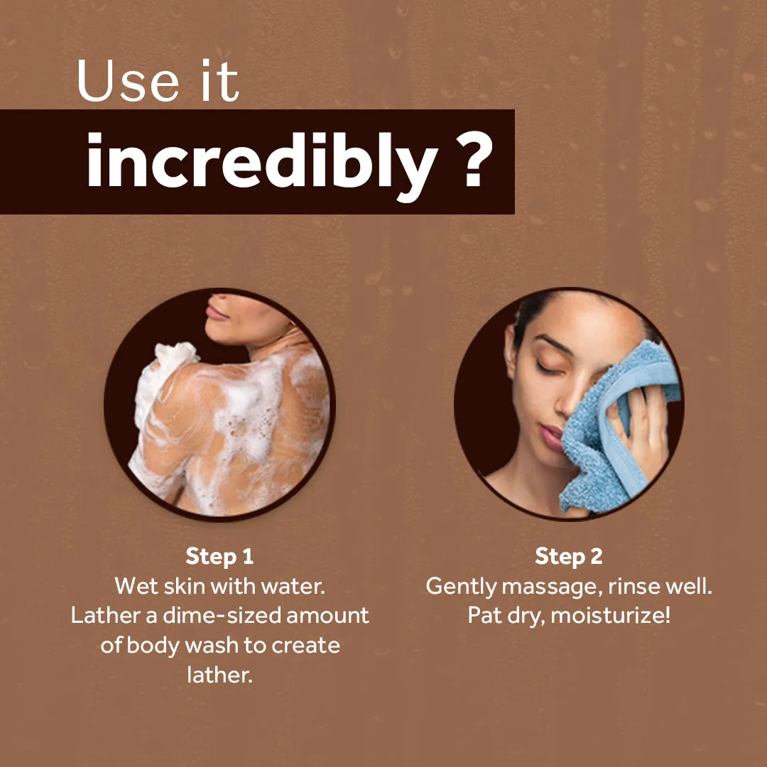 Atulya Coconut & Lactic Acid Body Wash | Paraben & SLS Free | Suitable for All Skin Types | 300 ML (Add 4 Products in the Cart & Get 2 Free Product Use Code: B2G2)