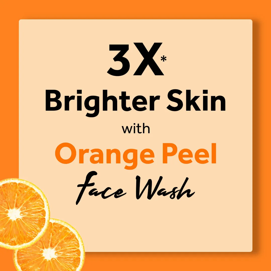 atulya Orange Peel Foaming Face Wash with Silicone Brush - 150ml (Buy Any5 Products & Save Rs.500 Use code : RS500)