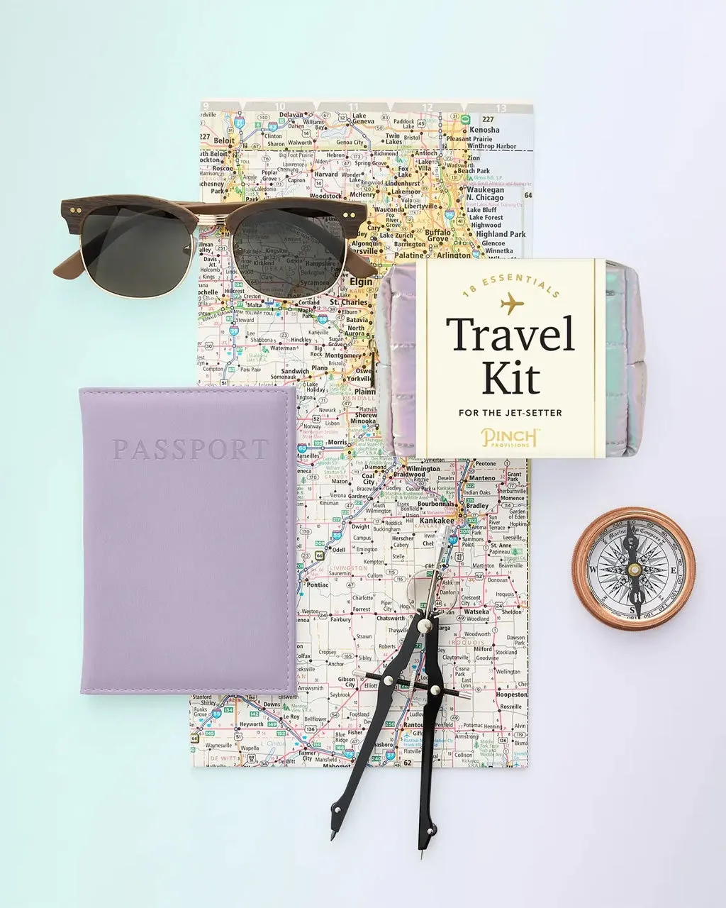 Aura Puffer Travel Kit