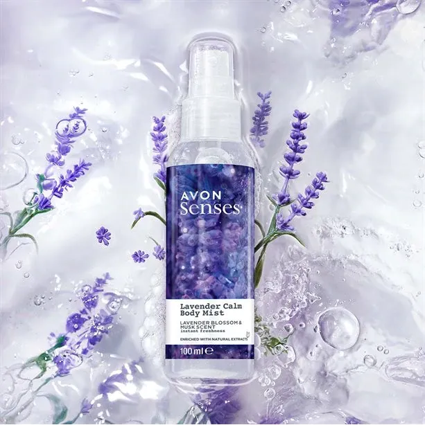 Avon Naturals Senses Lavender Calm Body Mist - 100ml