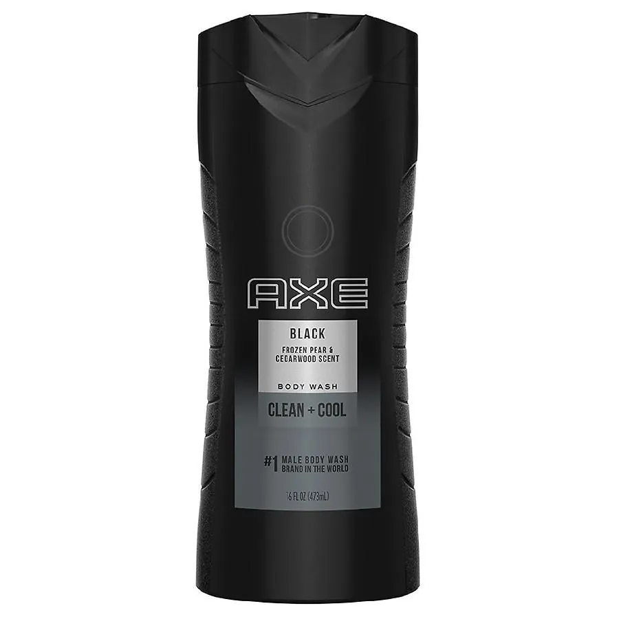 Axe Black Clean & Cool Body Wash 16 oz