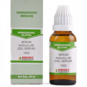 Bakson Serum Anguillae (Eel Serum) 1M (1000 CH) (30ml)