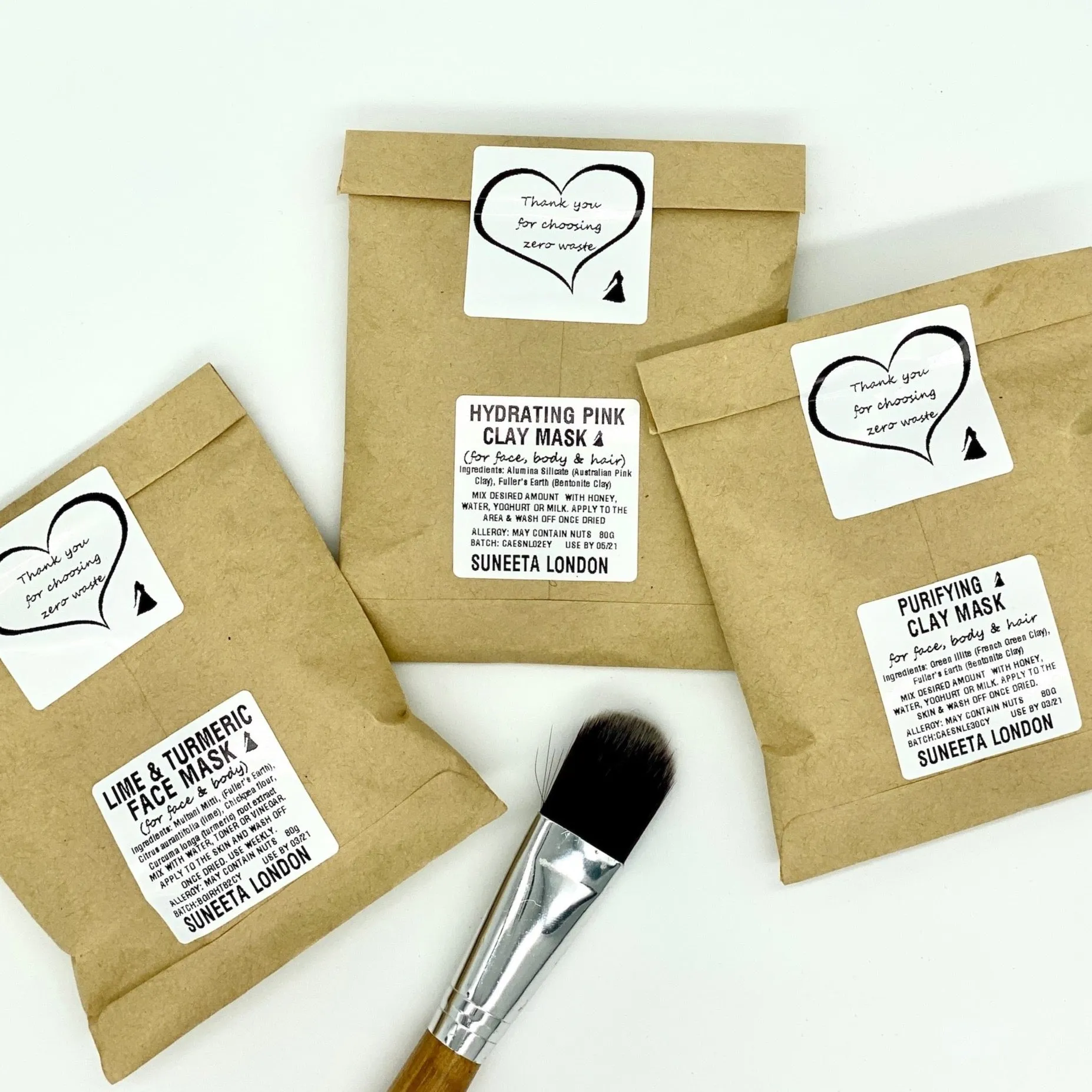 Bamboo Face Mask Brush