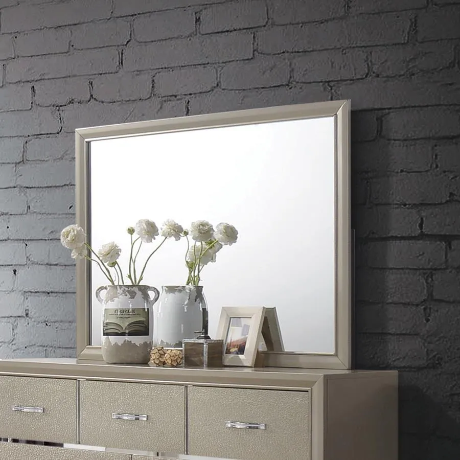 Beaumont Rectangular Dresser Mirror Champagne