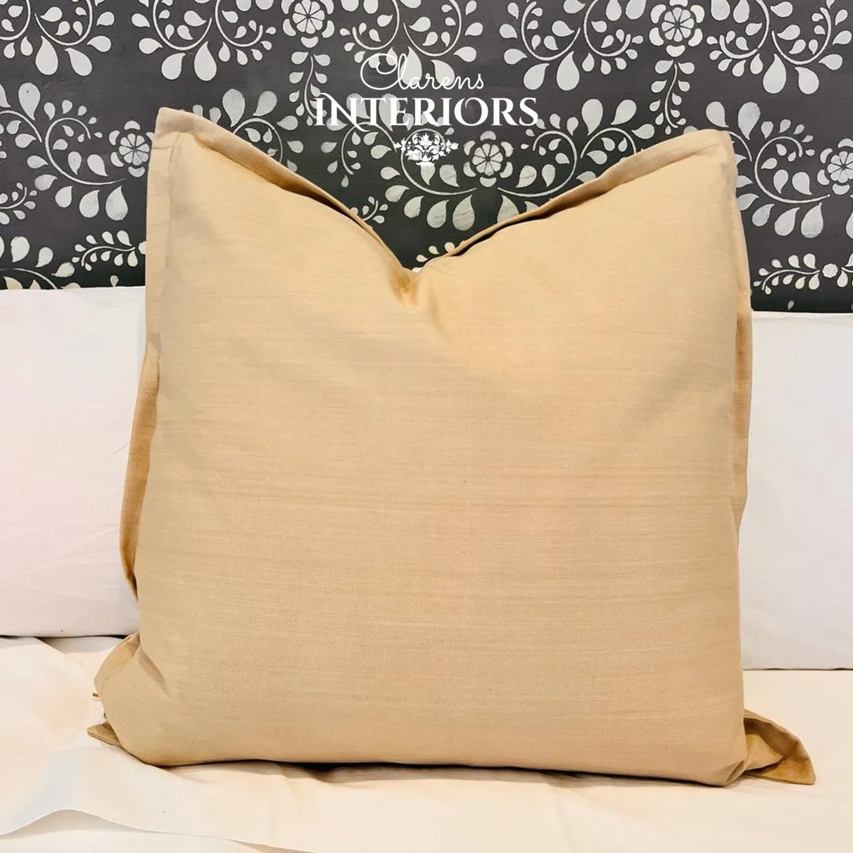 Beige Cushion Cover