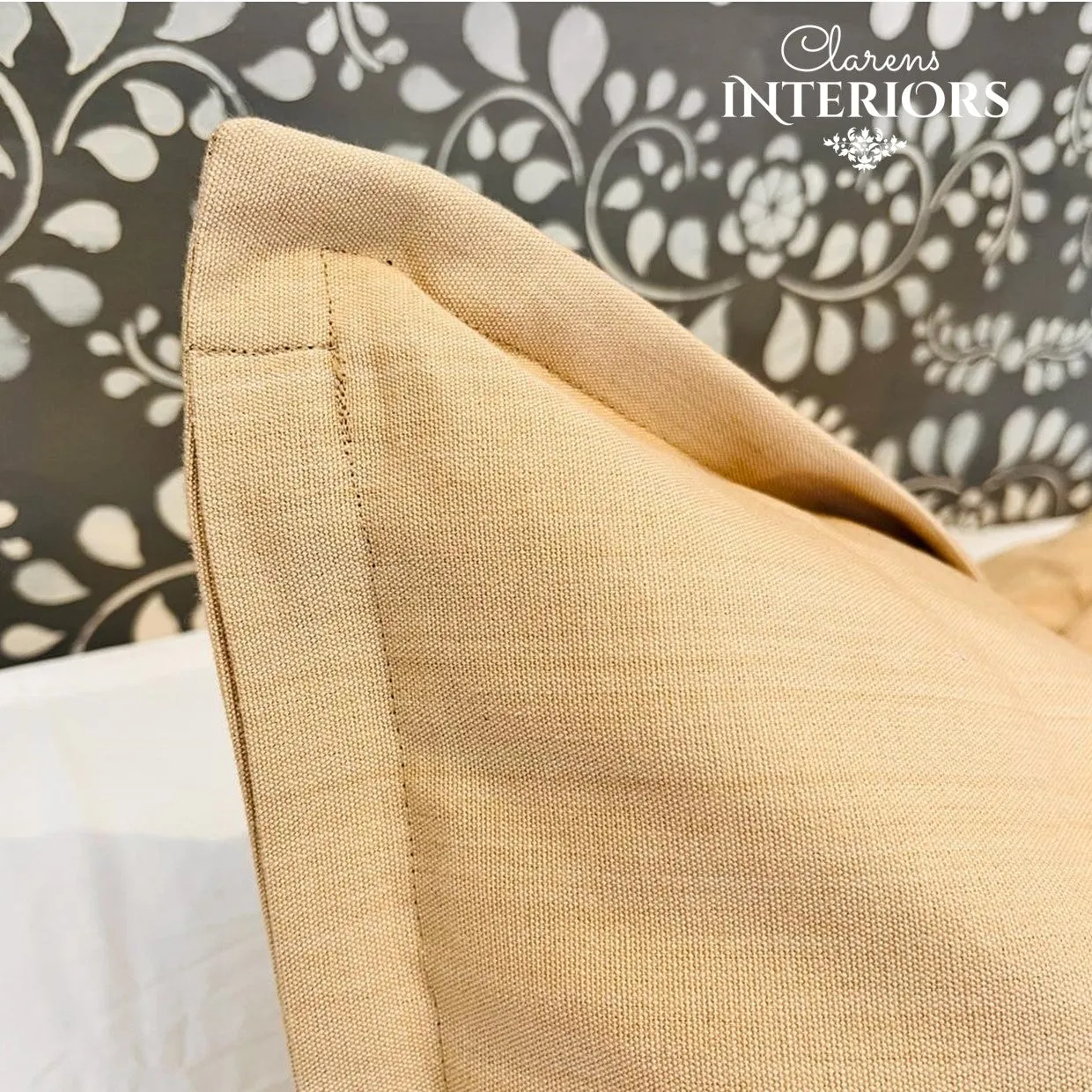 Beige Cushion Cover