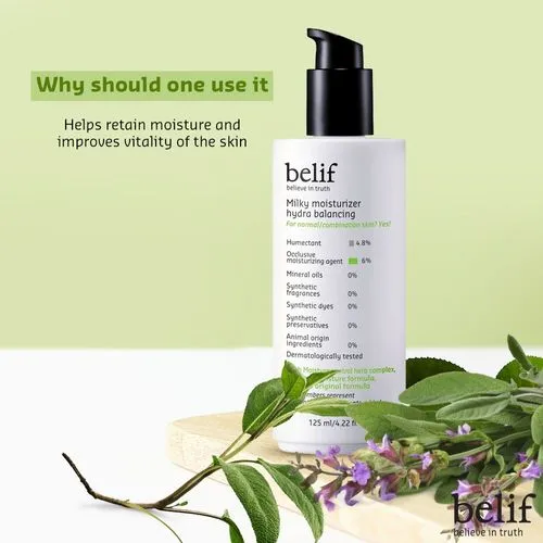 Belif Milky Moisturizer Hydra Balancing 125ml