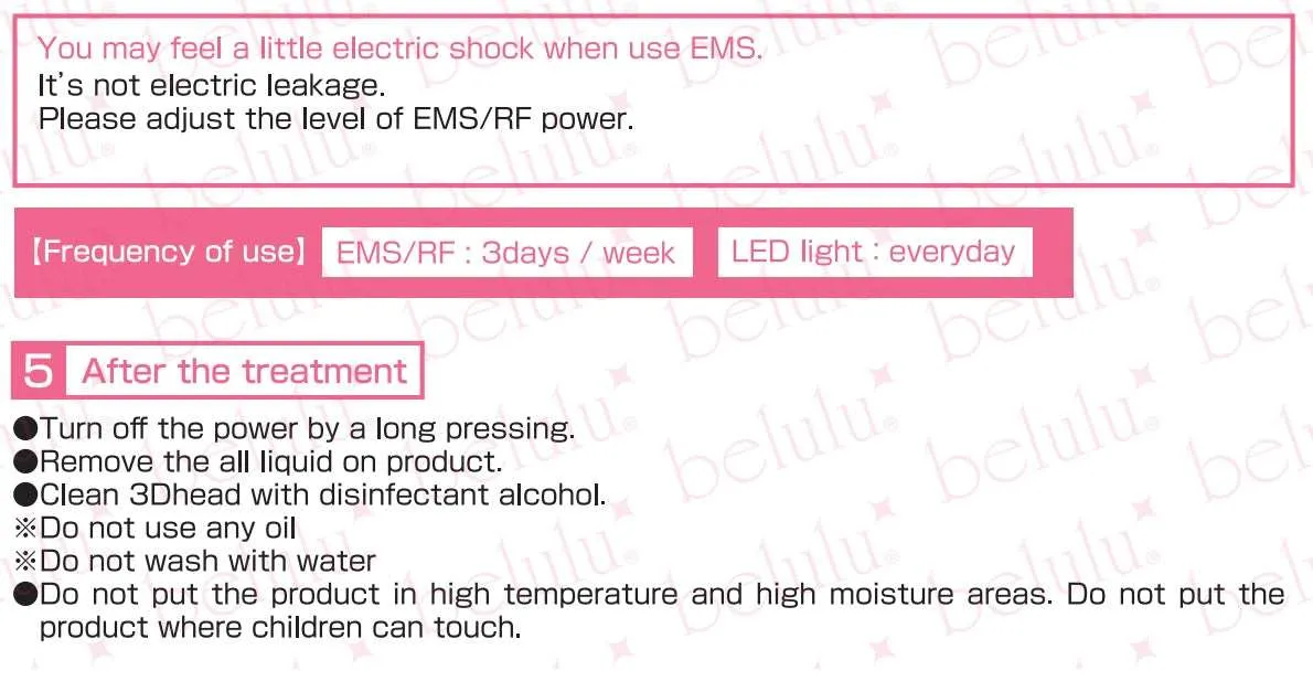 Belulu Premium IPL RF Lifting Facial Beauty Device