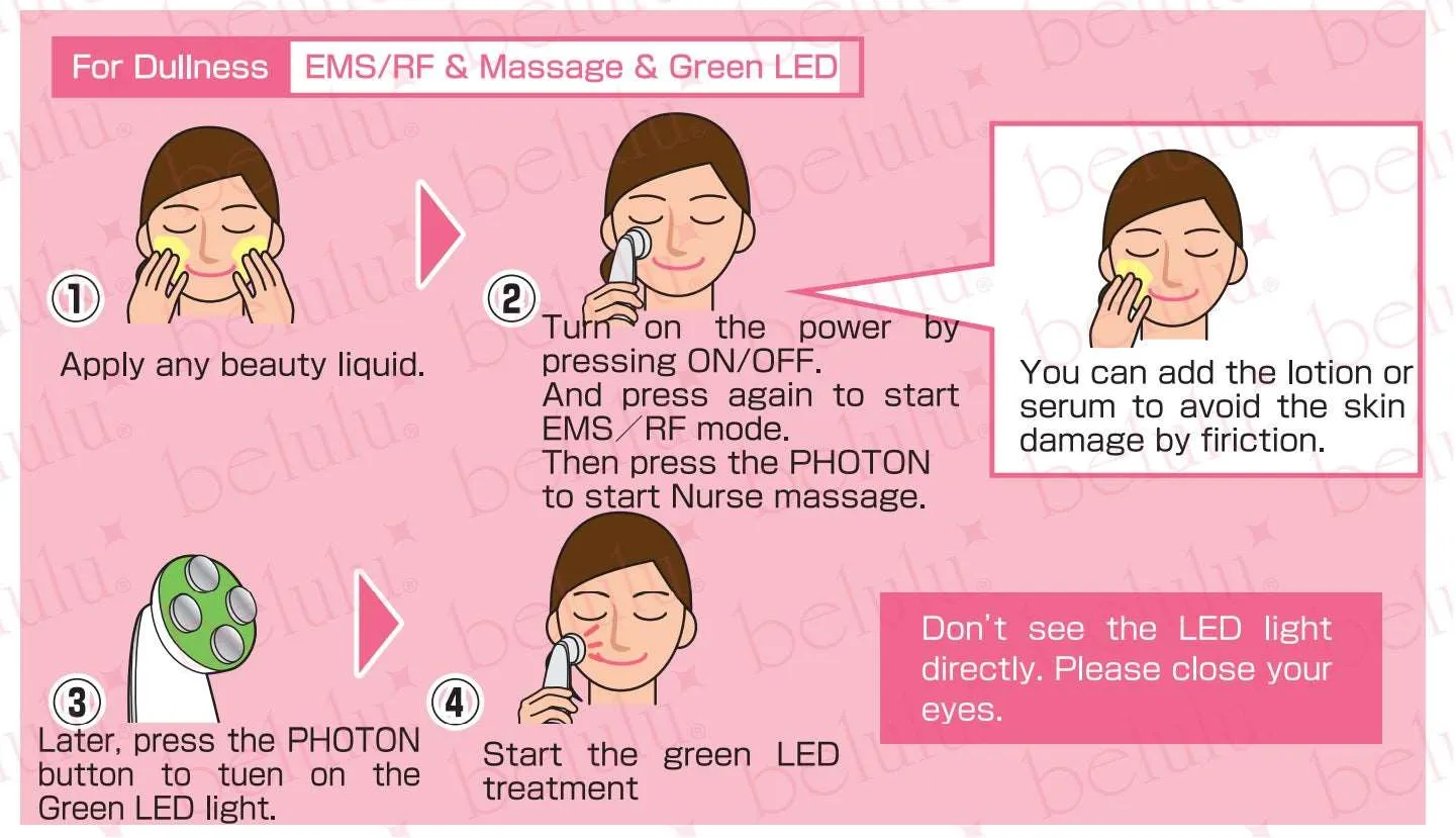 Belulu Premium IPL RF Lifting Facial Beauty Device