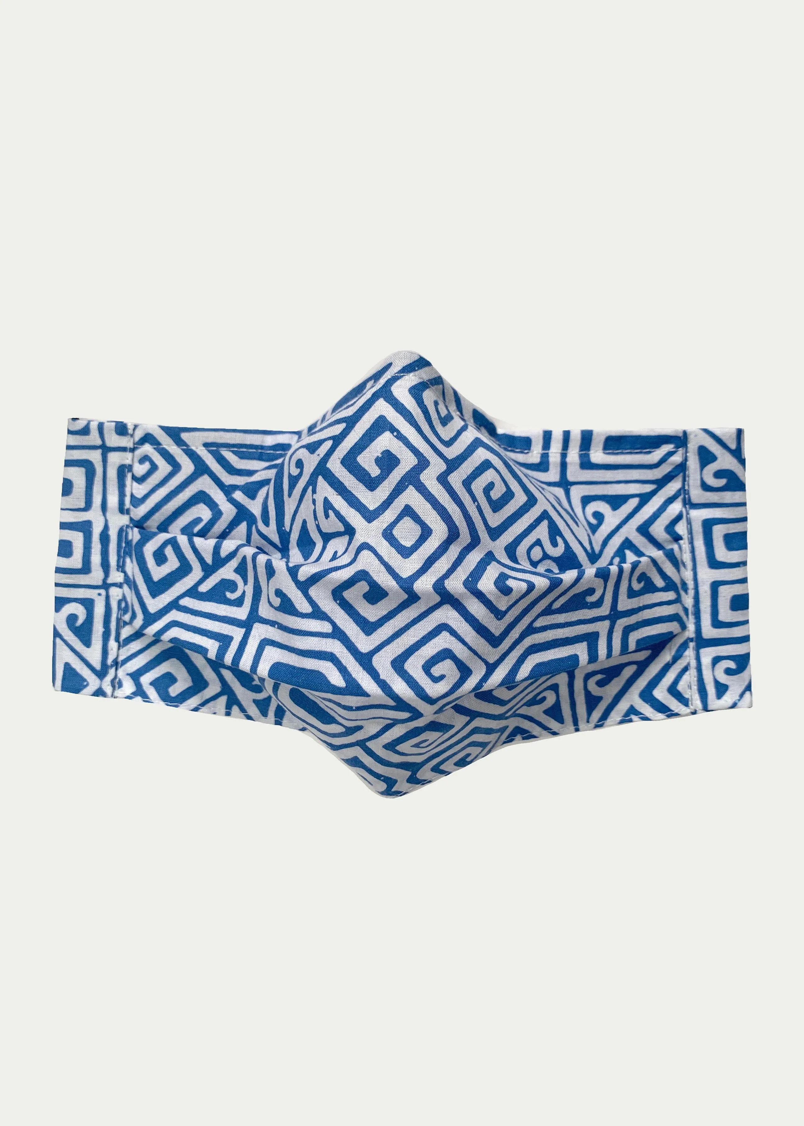 Bi-fold Reusable Batik Mask (filter pocket, nose wire)