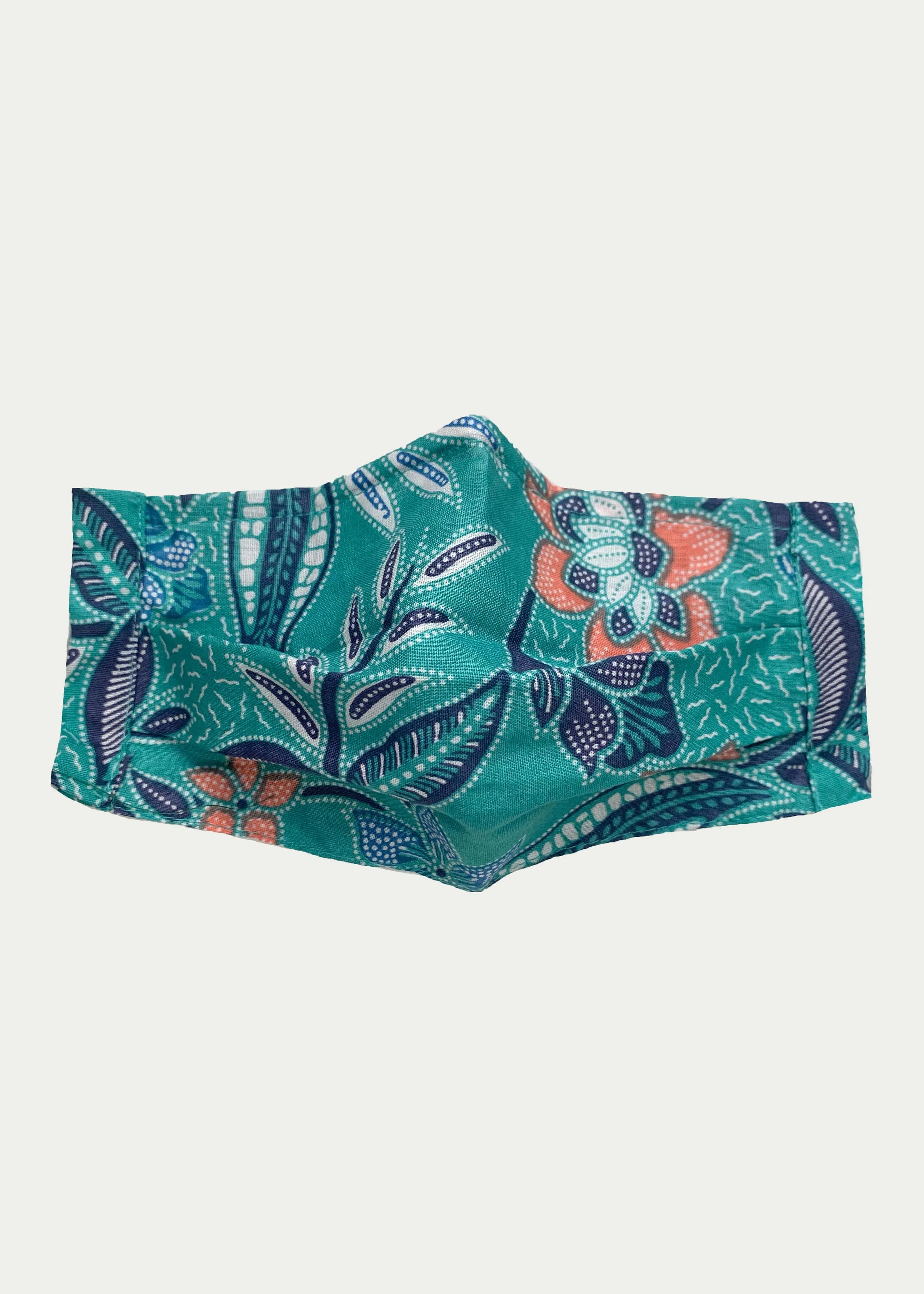 Bi-fold Reusable Batik Mask (filter pocket, nose wire)