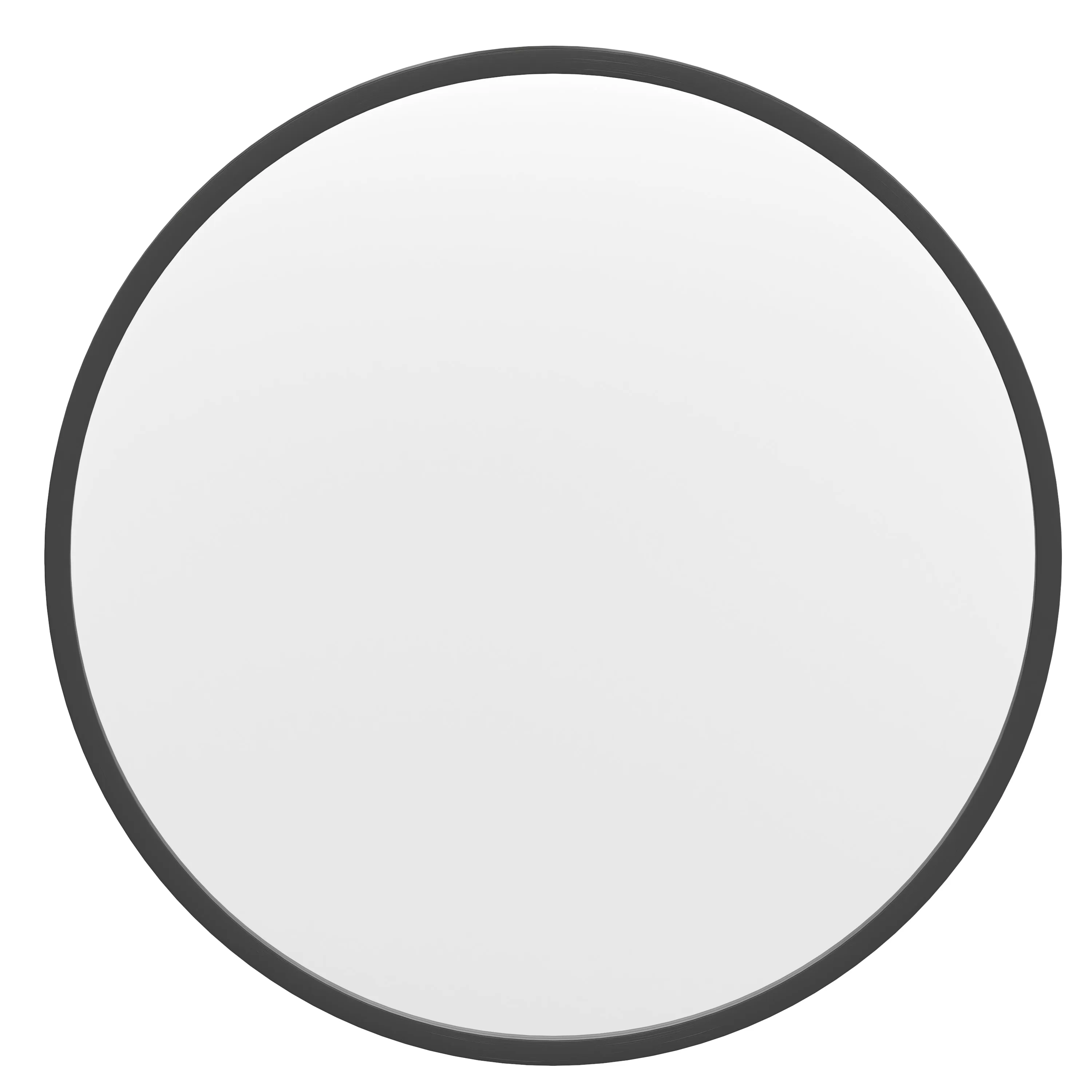 Black 20" Round Wall Mirror HFKHD-0GD-CRE8-981315-GG