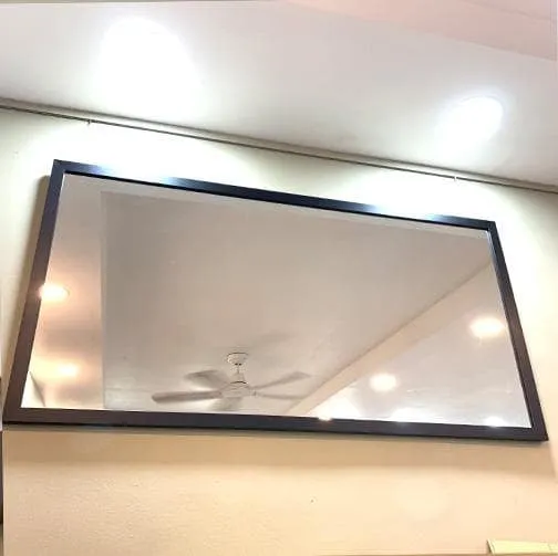 Black Landscape Mirror Frame