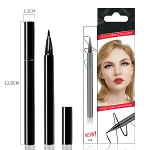 Black Liquid Self Adhesive Eyelashes Eye Liner Pen