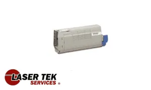 Black Remanufactured Toner Cartridge for the Okidata Oki 44250716 Type D1 C110