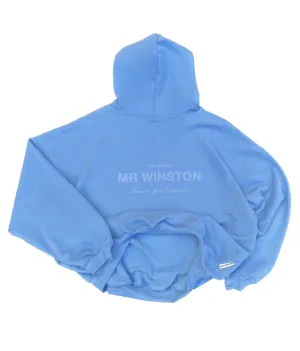Blue Ice Puff Hood