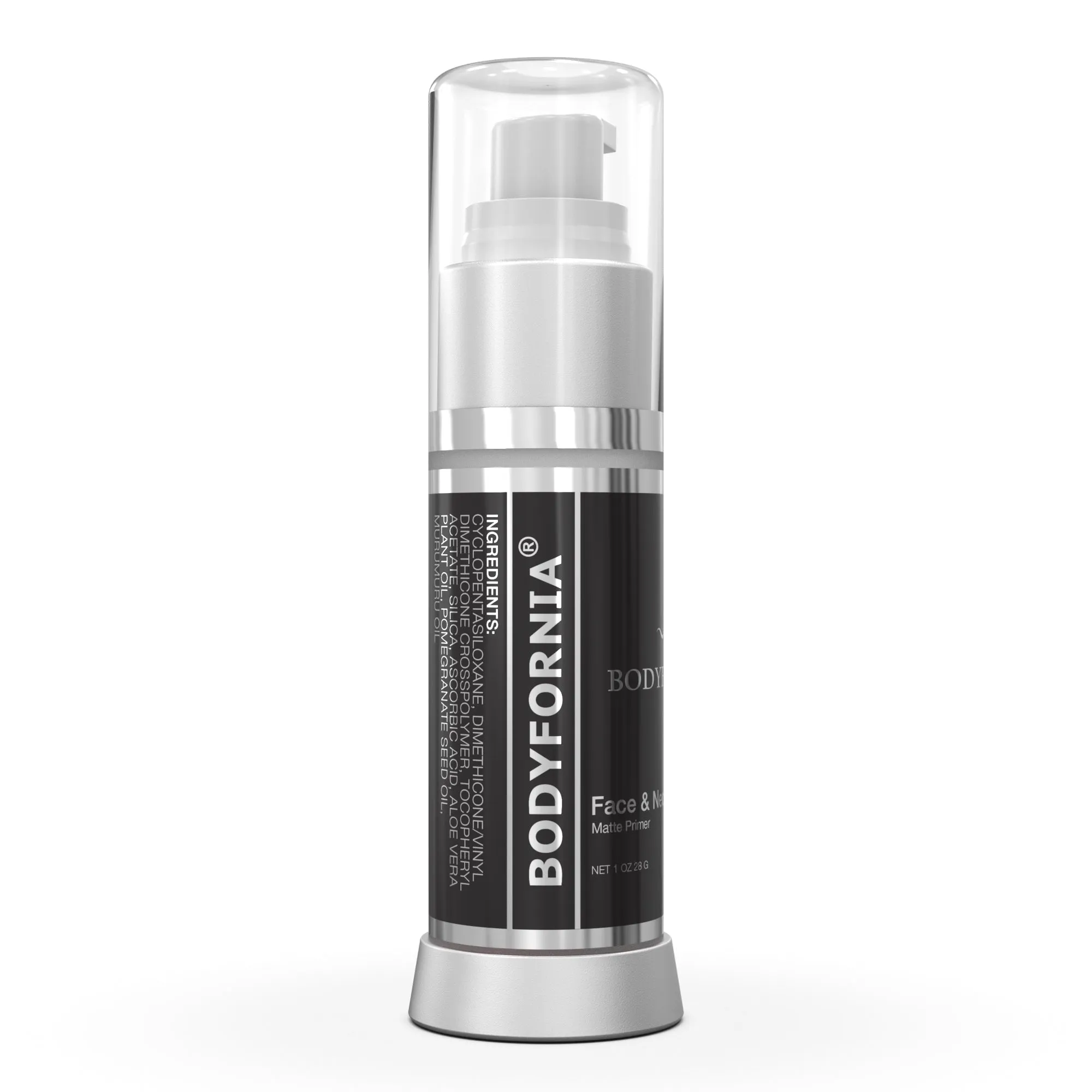 BODYFORNIA Face Matte Primer- Face & Neck Firming Skin Renewal Gel Moisturizing Primer Matte for Smooth, Even & Poreless Skin- Hydrating Face Primer for Makeup- Hydrates & Improves Makeup Wear- 1 Oz