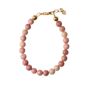bracelet blush beads - blush