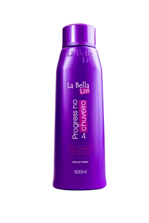 Brazilian Straightening Treatment Shower Progressive Mask 500ml - La Bella Liss