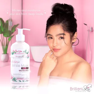 Brilliant Face & Body White Musk Emulsion Lotion - 300g