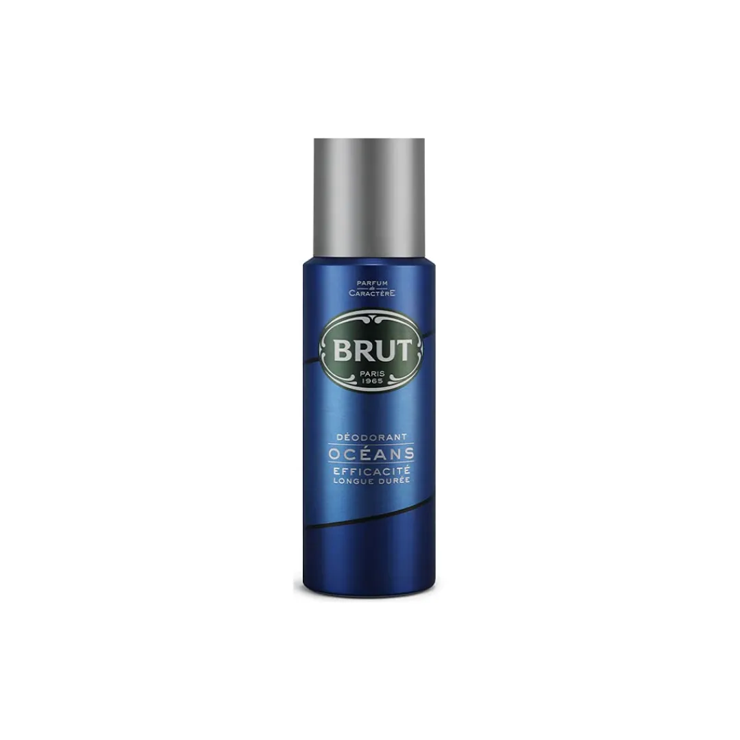 Brut Ocean Deodorant Body Spray for Men 200ml – Long-Lasting Fresh Scent