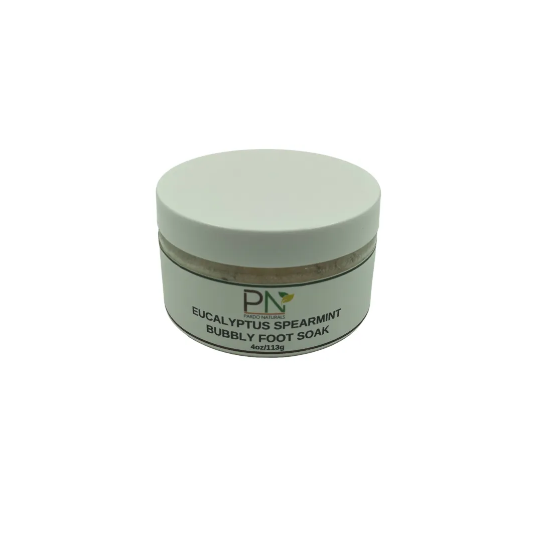 BUBBLY FOOT SOAK EUCALYPTUS SPEARMINT 4 oz