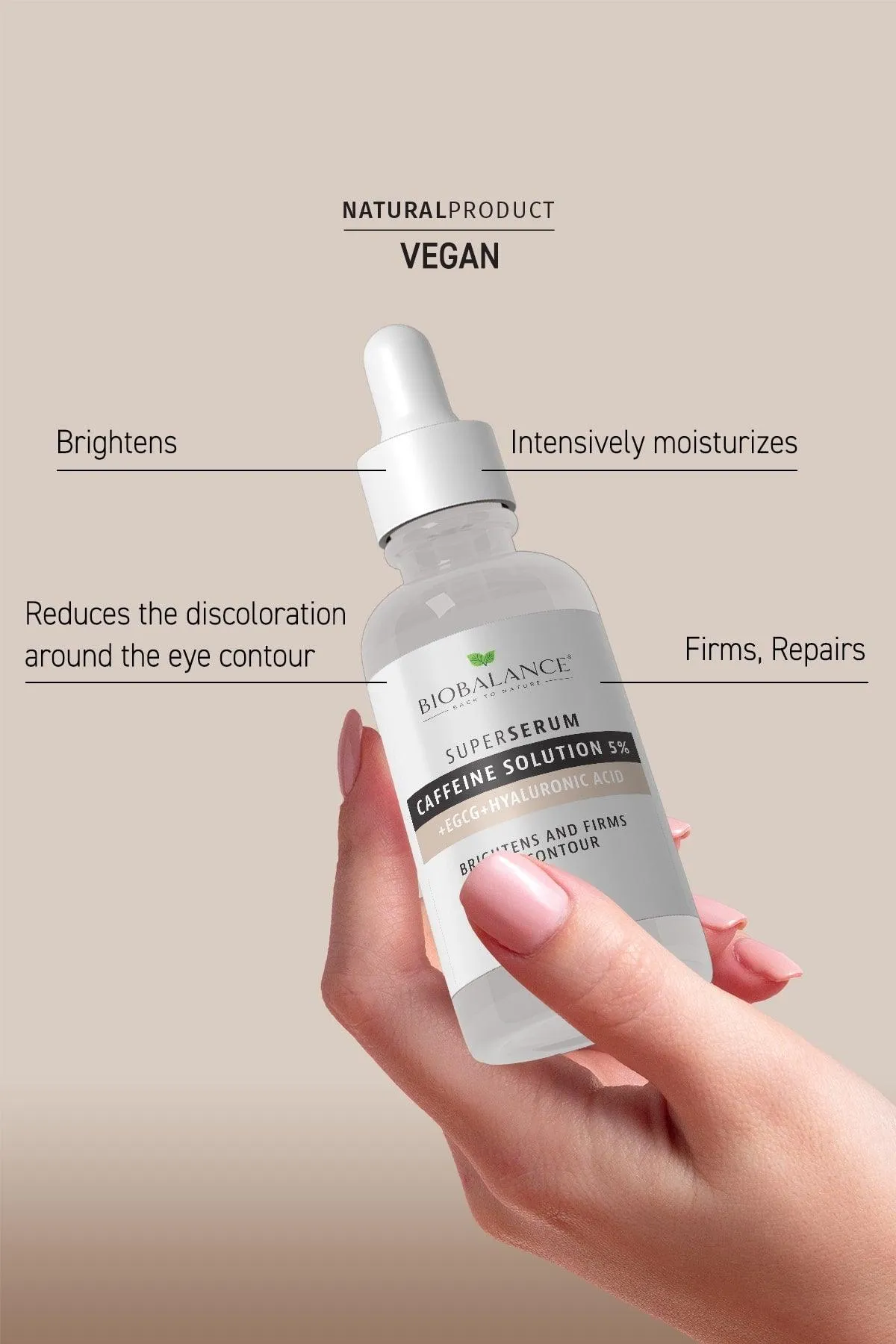 Caffeine Anti-Dark Circle, Eye Contour Treatment Super Serum