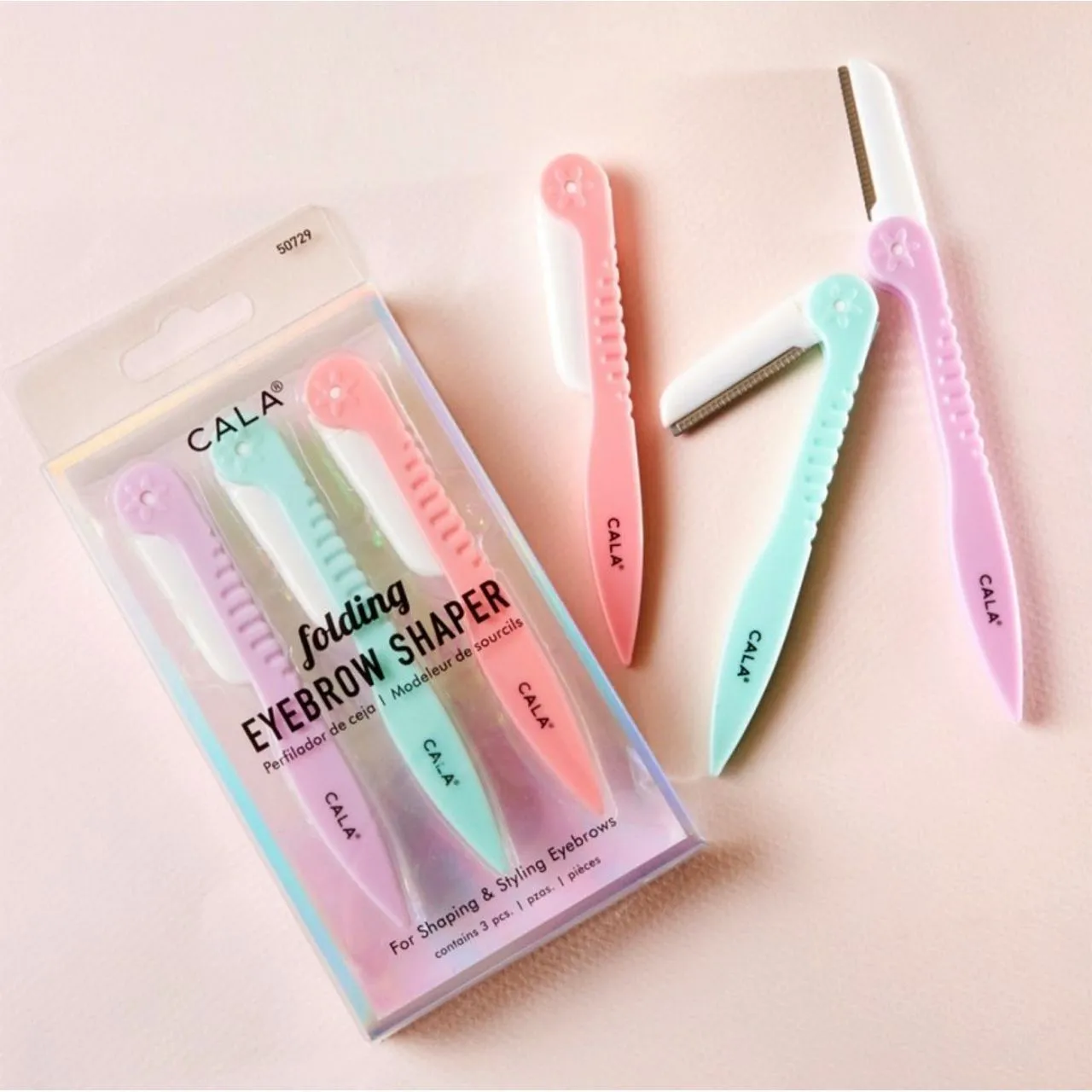 Cala Cala Folding Eyebrow Shaper (3Pcs / Pk)