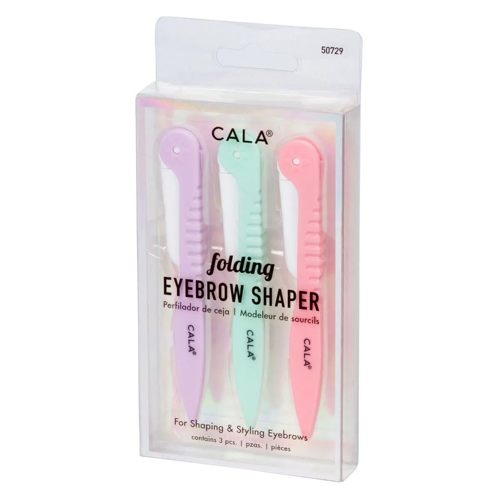 Cala Cala Folding Eyebrow Shaper (3Pcs / Pk)