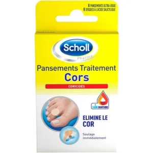 Callus removal patches, 8 pcs., Scholl