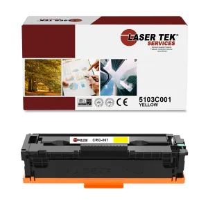 Canon 067H 5103C001 Yellow Remanufactured Toner Cartridge | Laser Tek Services