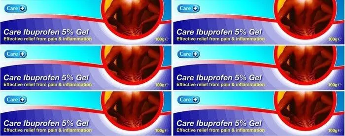 Care Ibuprofen 5% Gel 100g