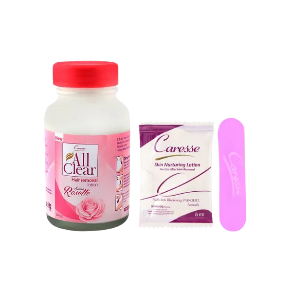 Caresse All Clear Hair Removal Lotion 120g