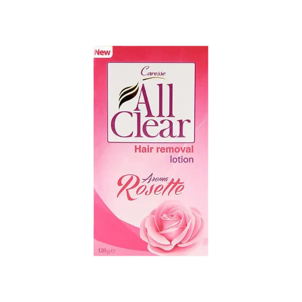 Caresse All Clear Hair Removal Lotion 120g