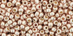 ccPF552 - Toho Beads 11/0 Round Galvanized Sweet Blush rose gold (10g)