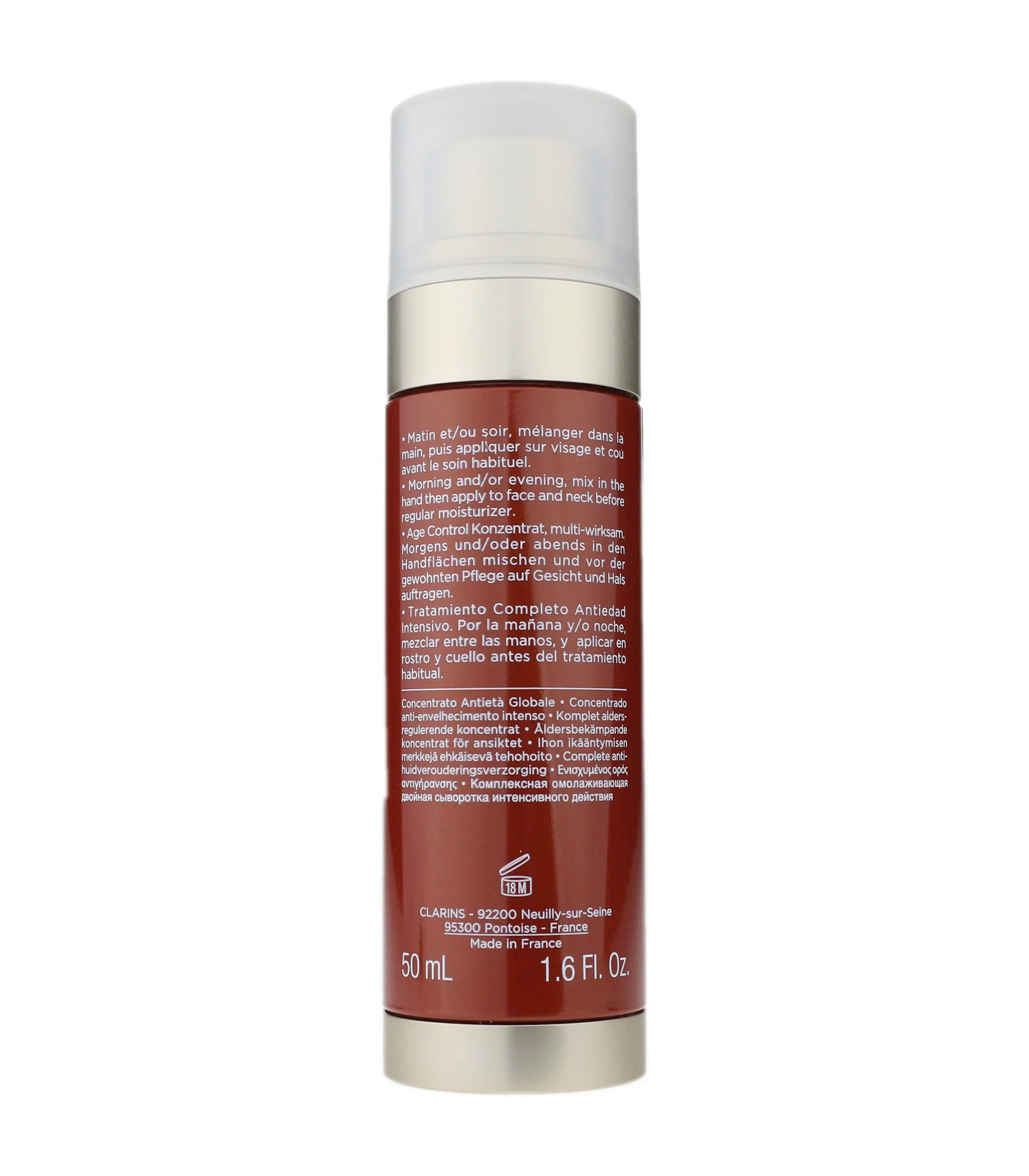 Clarins Double Serum Complete Age Control Concentrate 1.6Oz/50ml New In Box