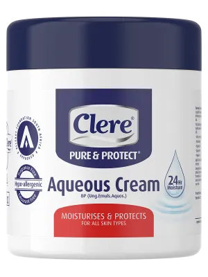 Clere Pure And Protect Aqueous Cream