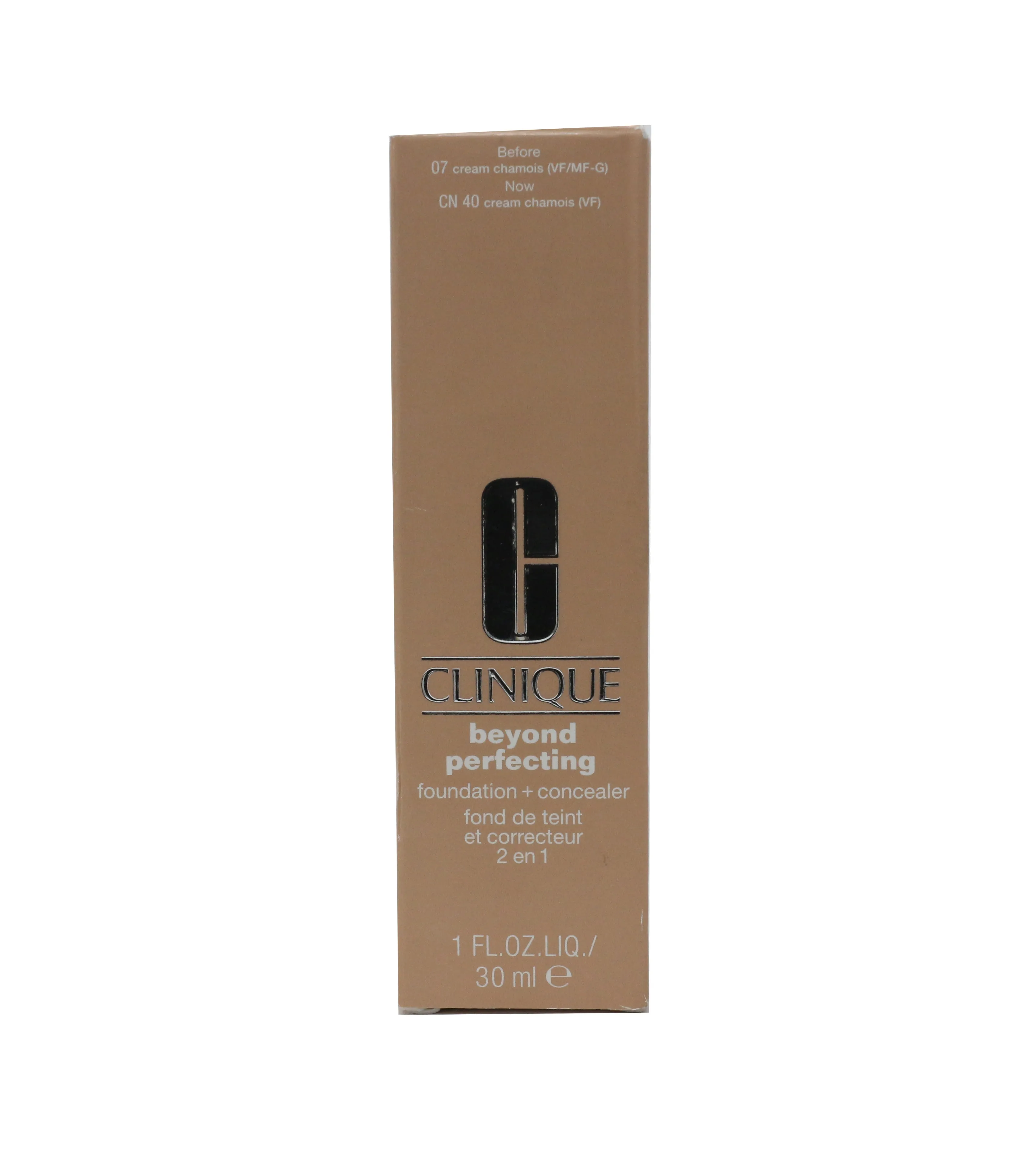 Clinique Beyond Perfecting Foundation   Concealer 1oz/30ml  Damaged Box