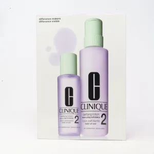 Clinique Clarifying Lotion 2-Pcs Set  / New With Box