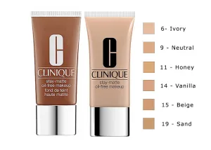 Clinique Stay-Matte Oil-Free Makeup 1oz/30ml New In Box