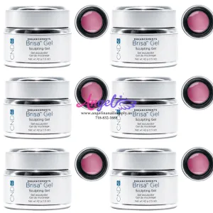 CND Brisa Gel Cool Pink Semi-Sheer (Box/6 pcs)