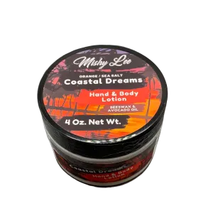 Coastal Dreams 4 Oz - Mishy Lee Beeswax and Avocado Hand & Body Lotion