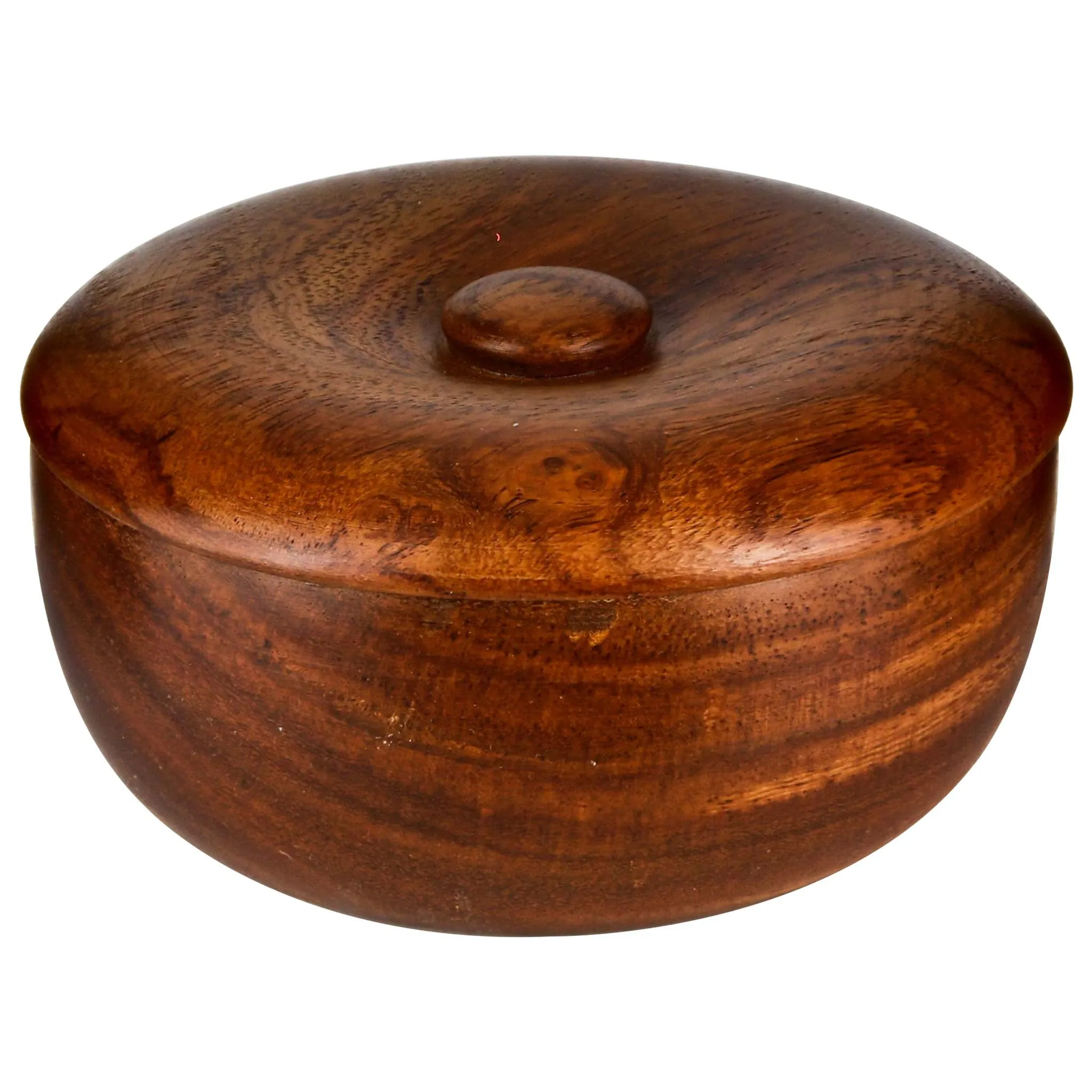 Col. Conk Dark Wood Shave Bowl
