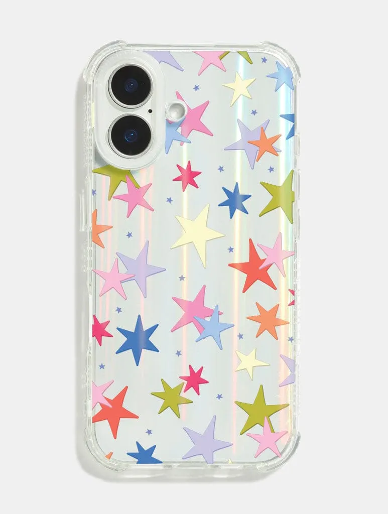 Colourful Stars Shock iPhone Case
