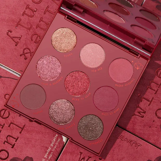 Colourpop Wine & Only Deep Red Powder Palette